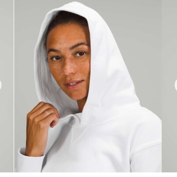 LULULEMON white all yours cropped hoodie - Picture 2 of 7